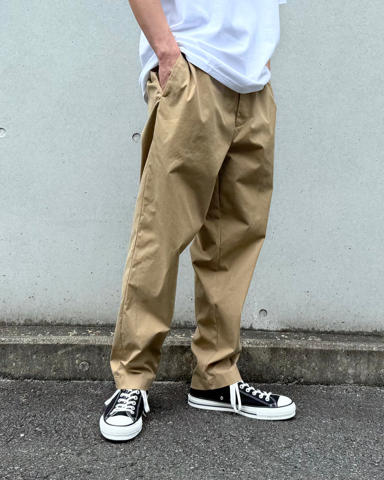 New Manual / CHINO TAPERED TROUSERS / BEIGE / 2026SSJK-PT3-YT