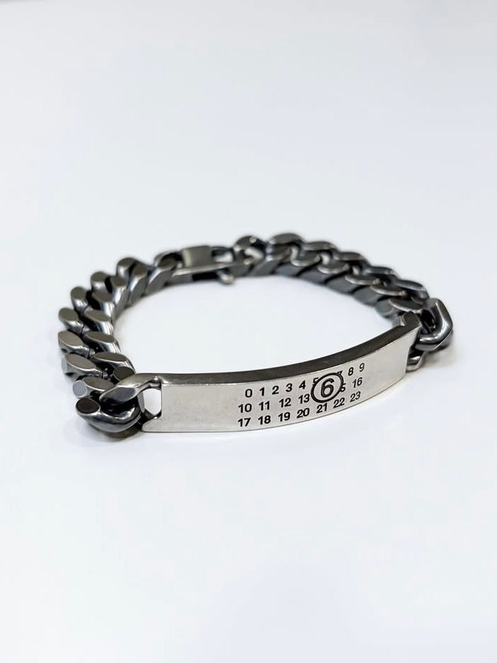 MM⑥ Maison Margiela / Chain Bracelet / Silver / SM6UY0049