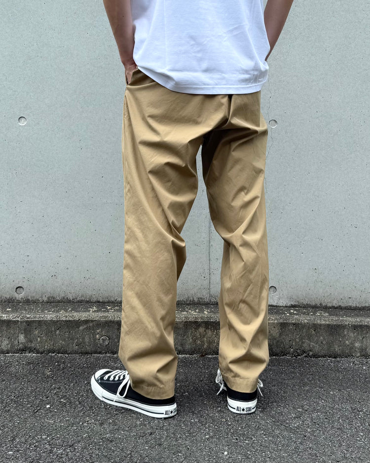 New Manual / CHINO TAPERED TROUSERS / BEIGE / 2026SSJK-PT3-YT