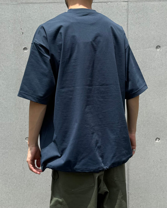 DAIWA PIER39 / TECH DRAWSTRING TEE S/S / NAVY / BE-32026W