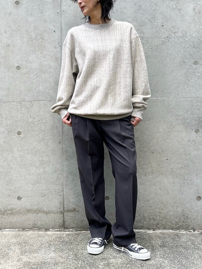 THE SHINZONE / COTTON PROJECT SWEATSHIRT / GRAY / 26SMSCU03