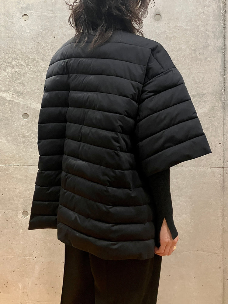 någonstans / half-sleeves batting shirt / black / 470IA130-0231