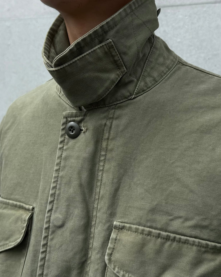 nonnative / TROOPER JACKET COTTON BACK SATIN VW WITH WINDSTOPPER® / OLIVE / NN-J4906
