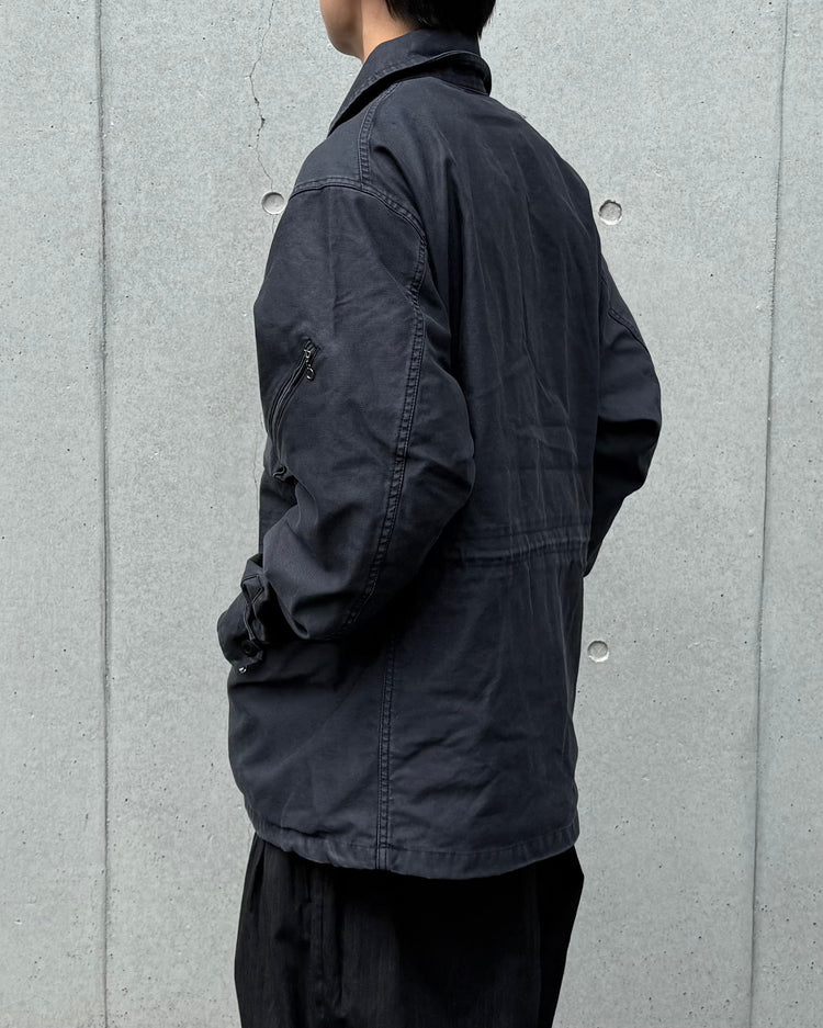 nonnative / TROOPER JACKET COTTON BACK SATIN VW WITH WINDSTOPPER® / BLACK / NN-J4906