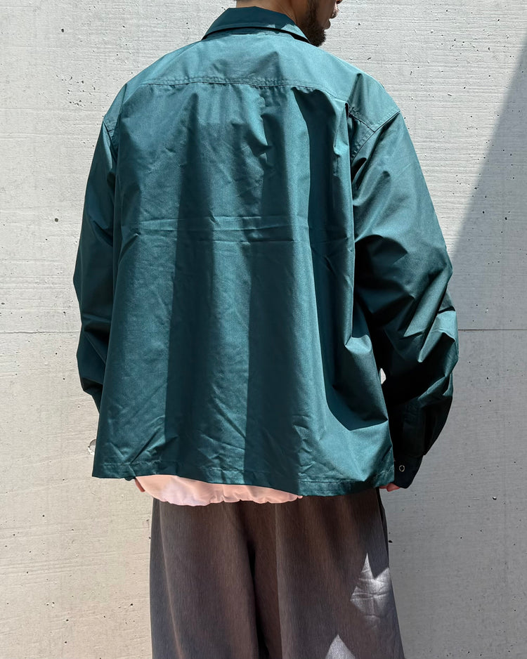 DAIWA PIER39 / TECH MULTI FISHING POCKET SHIRT L/S SOLID / VIRIDIAN / BE-86026W