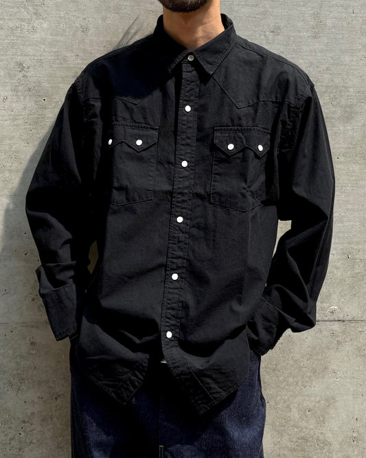 MASSES / WESTERN SHIRT CH / BLACK