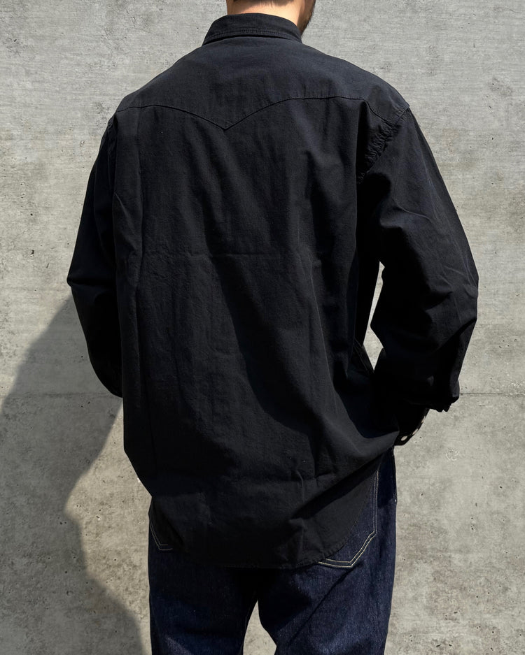 MASSES / WESTERN SHIRT CH / BLACK