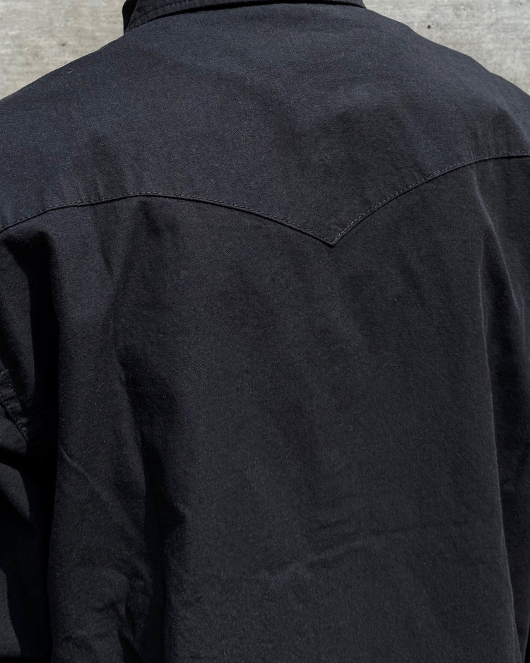 MASSES / WESTERN SHIRT CH / BLACK