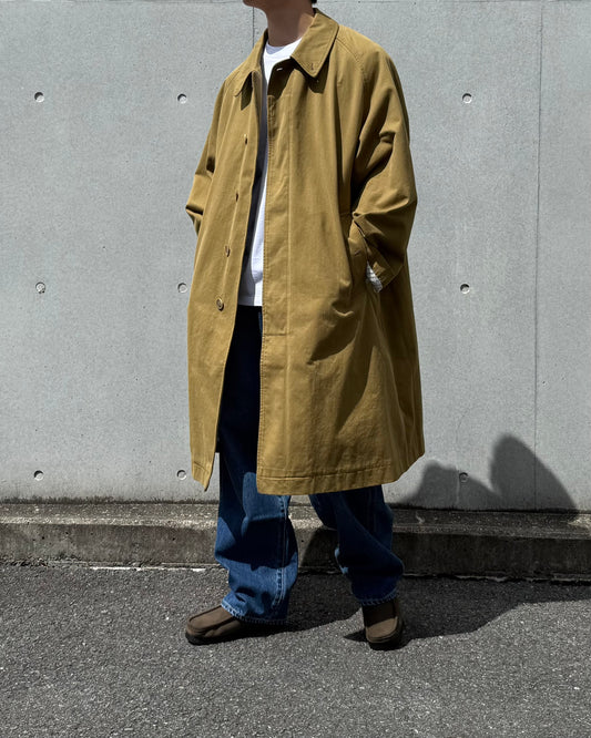 nanamica / Cotton CORDURA WINDSTOPPER Balmacaan Coat / Khaki / S26FB041