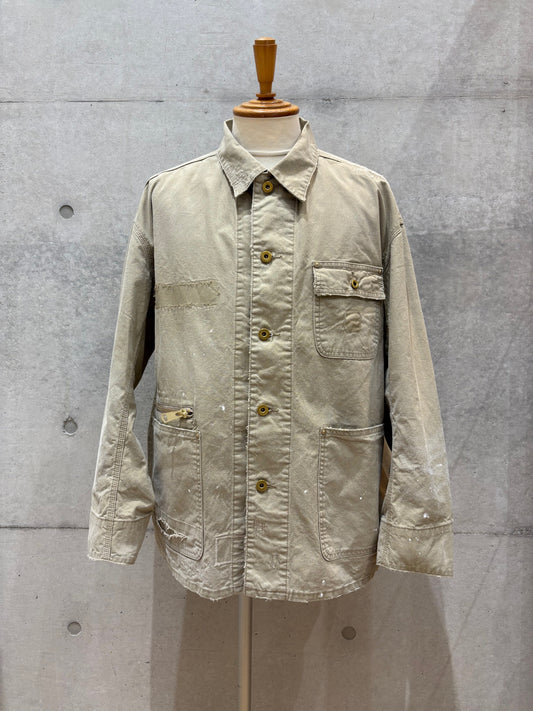 MADNESS / THRASHED WORK JACKET. REGULAR / BEIGE / 25SS-JJK1-D001