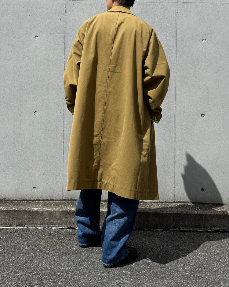 nanamica / Cotton CORDURA WINDSTOPPER Balmacaan Coat / Khaki / S26FB041