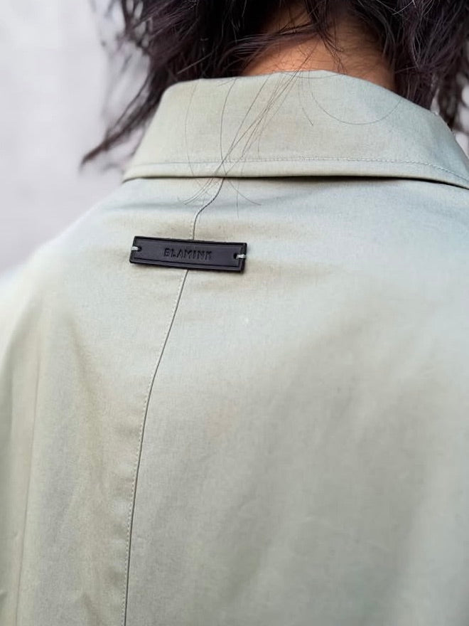 BLAMINK / RESORT コットンジップブルゾン / OLIVE / 7925-200-0014