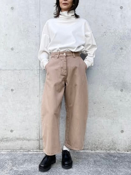 STUDIO NICHOLSON / CHALCO DENIM WIDE CROP PANT / PARCEL