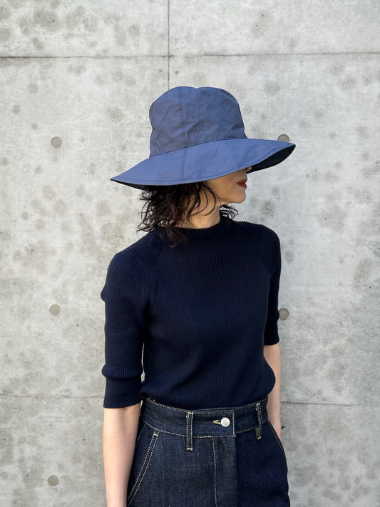 KIJIMA TAKAYUKI / COTTON SOFT HAT / BLUE GRAY / WEYYYY108C