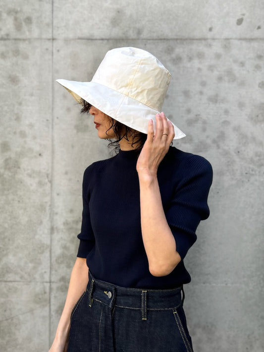 KIJIMA TAKAYUKI / COTTON SOFT HAT(MIDDLE) / IVORY / WEYYYY108C