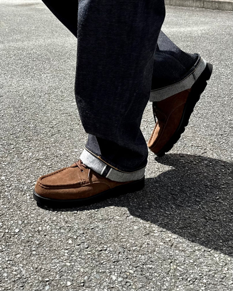 Marbot / MOCCASIN SHOES (CHRISTY CUT SOLE) / BROWN