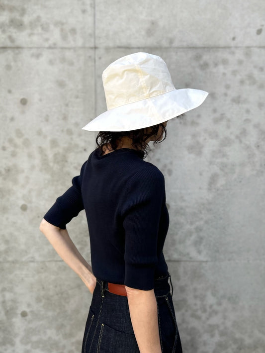 KIJIMA TAKAYUKI / COTTON SOFT HAT(MIDDLE) / IVORY / WEYYYY108C