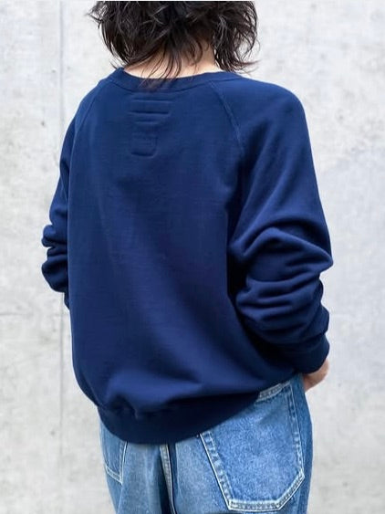 MADISONBLUE / HELLO SWEAT L/S URAKE DYED / NAVY / MB251-7701