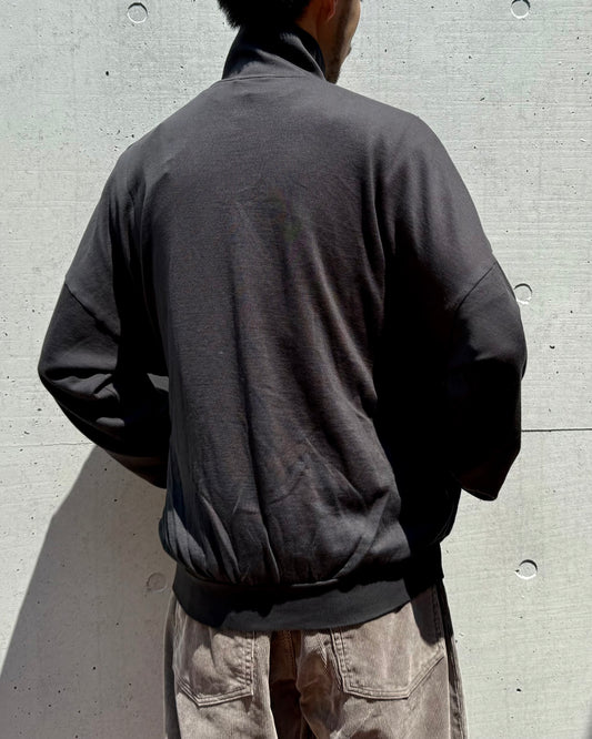 AURALEE / SUPER HIGH GAUGE SWEAT ZIP BLOUSON / INK BLACK / A25AB01CU