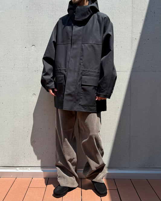 AURALEE / HIGH-DENSITY BONDED COTTON GABARDINE BLOUSON / DARK NAVY / A25AB01CB