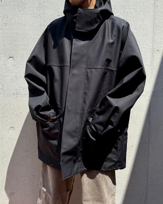 AURALEE / HIGH-DENSITY BONDED COTTON GABARDINE BLOUSON / DARK NAVY / A25AB01CB