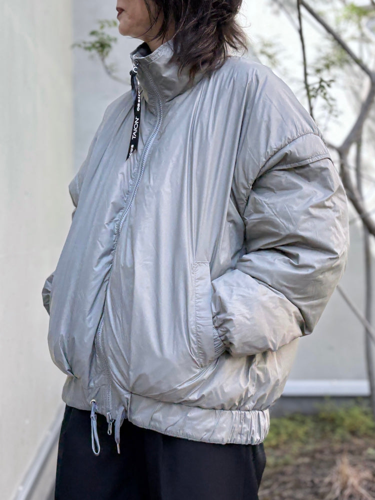 08sircus×TAION / down detachable short blouson reversible / moss gray / S25AW-OT05