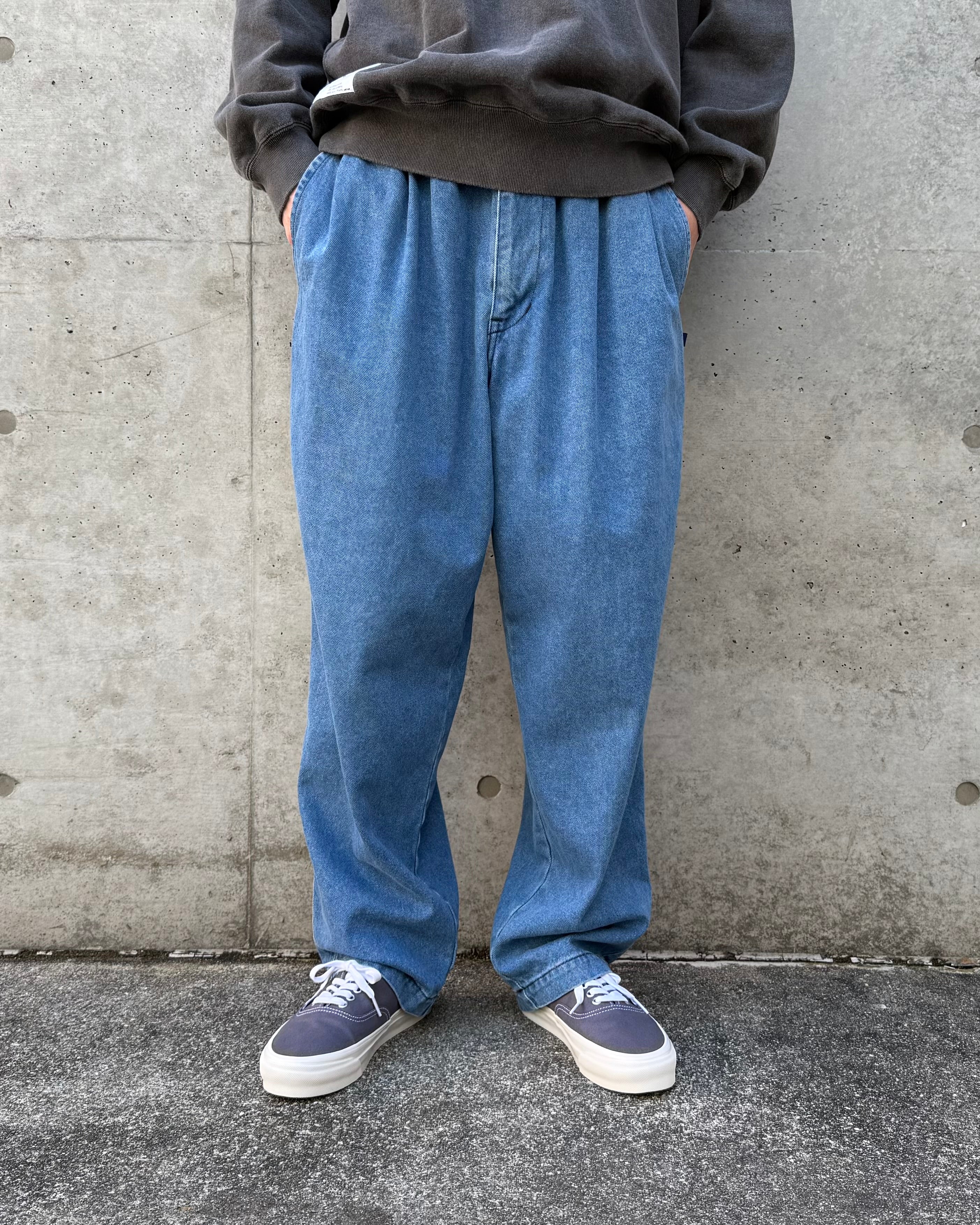 DESCENDANT EU WIDE DENIM TROUSERS インディゴ1 DESCENDANT EU WIDE DENIM TROUSERS インディゴ1