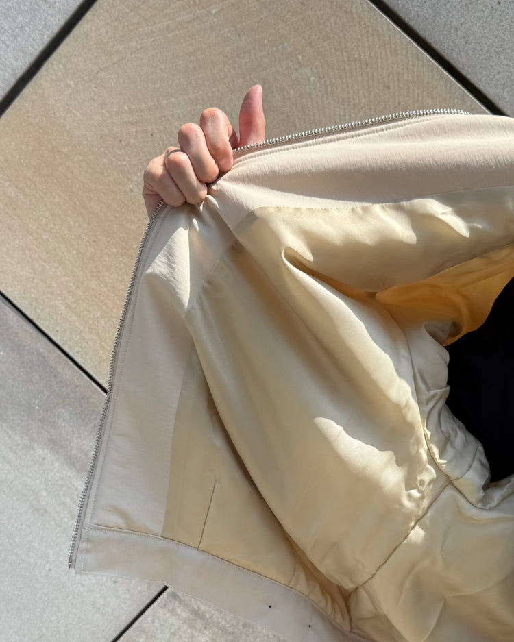 refomed / NEXT MAN NYLON JACKET / IVORY / REJK-045