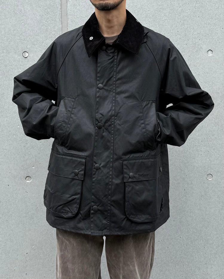 Barbour / OS BEDALE WAX JACKET / BLACK / MWX1679