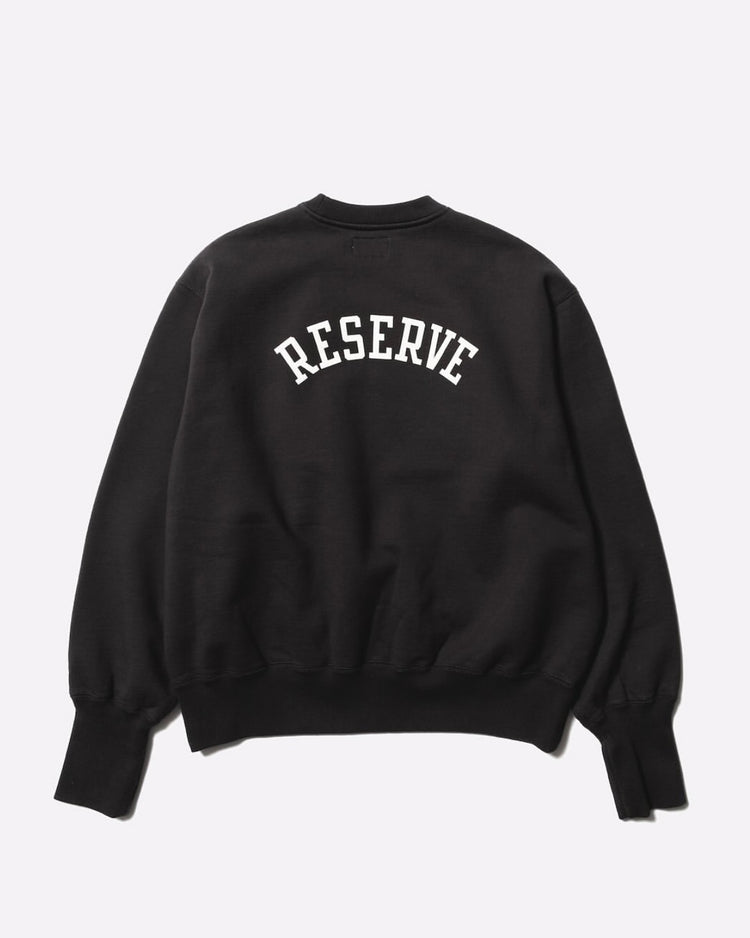 Unlikely / Simple Sweat Crew RESERVE / FADED BLACK / U25F-13-0005