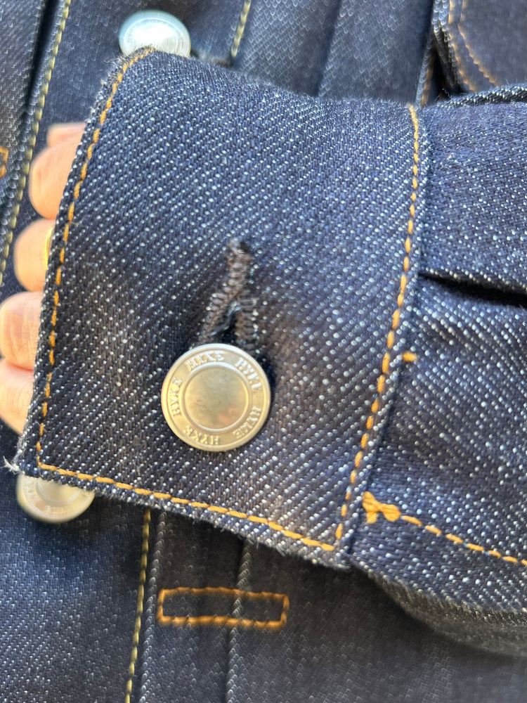 HYKE / BALLOON SLV DENIM JK TYPE2 REGULAR FIT / ORIGINAL BLUE / 17514