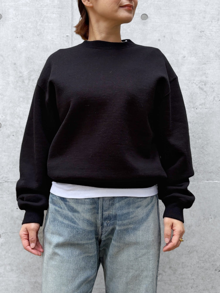 AURALEE / SMOOTH SOFT SWEAT P/O / BLACK / A26P05TU /