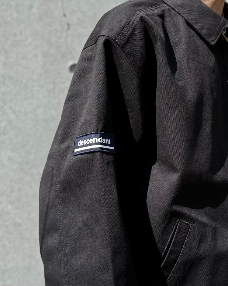 DESCENDANT / EDDIECO TC TWILL JACKET Dickies / BLACK / 261VFSDS-JKM01