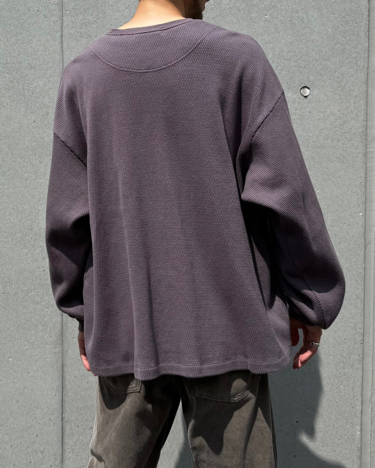 POLYPLOID / OVERSIZE LONGSLEEVE C / BERRY STONE / C-7-001-061