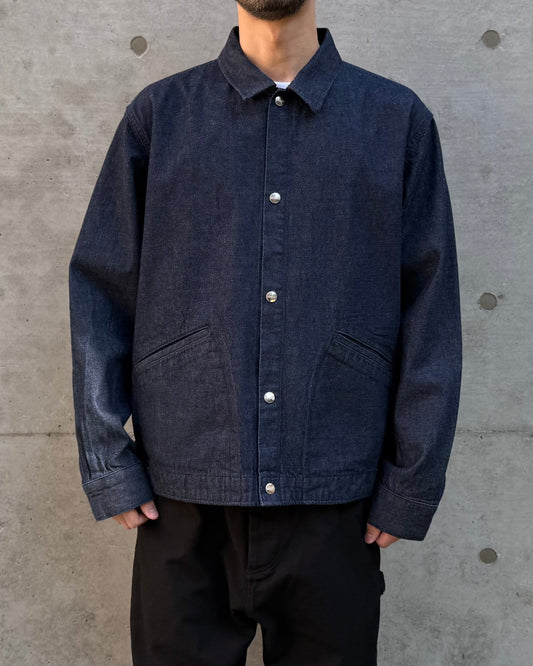 MASSES / DENIM SNAP JKT / INDIGO