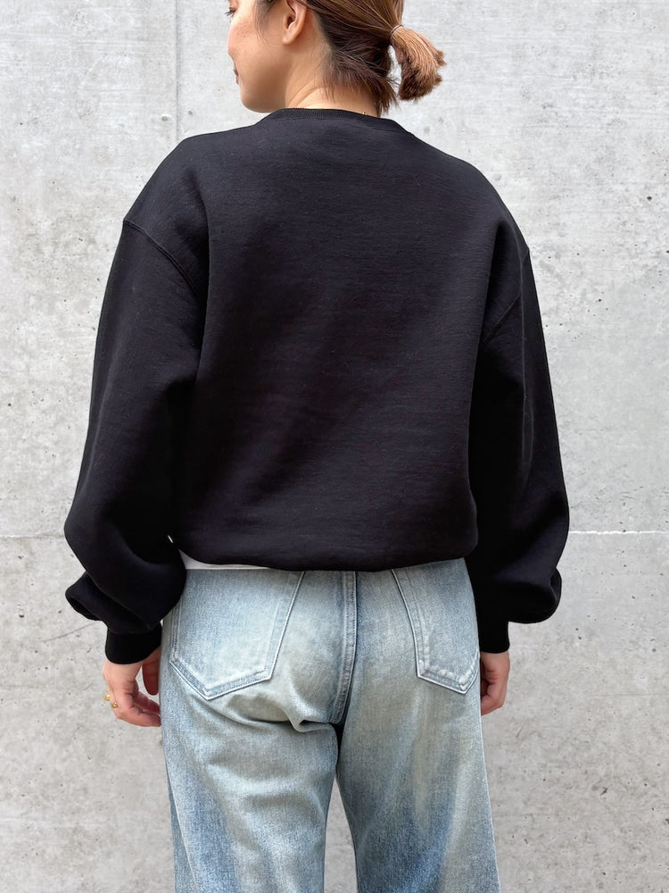 AURALEE / SMOOTH SOFT SWEAT P/O / BLACK / A26P05TU /