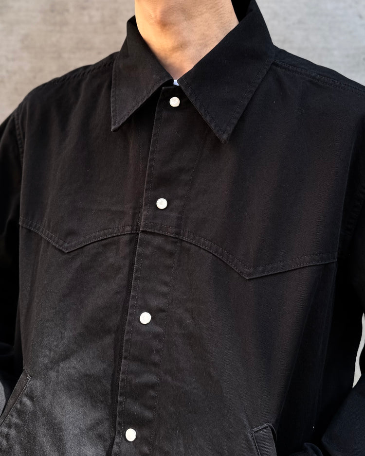MASSES / WESTERN JKT / BLACK