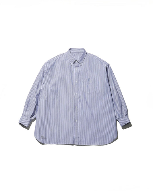 Fresh Service / DRY OXFORD CORPORATE L/S B.D. SHIRT / BLUE STRIPE / FSC254-50025B