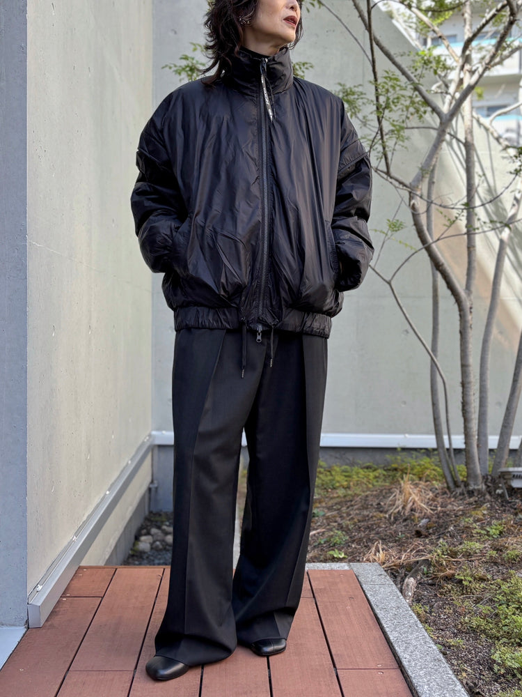 08sircus×TAION / down detachable short blouson reversible / black / S25AW-OT05