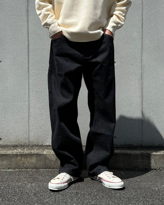 BONCOURA / Painter Pants Denim / BLACK