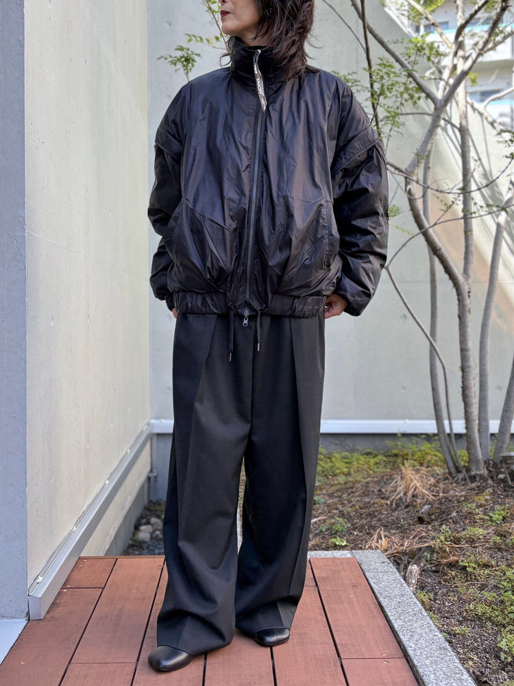 08sircus×TAION / down detachable short blouson reversible / black / S25AW-OT05