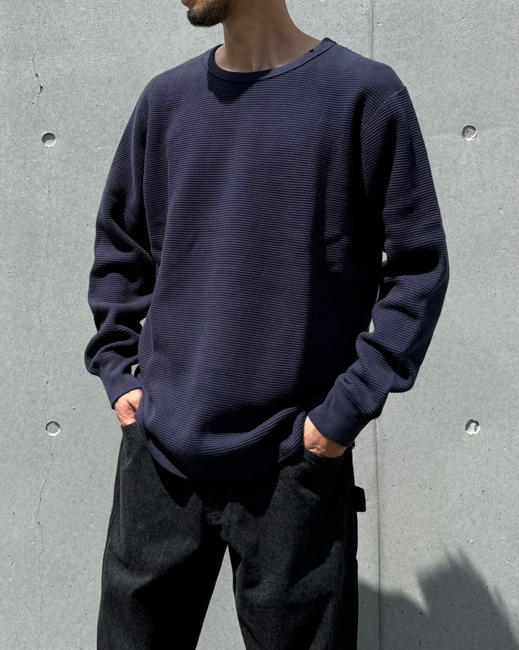 BONCOURA / Heavy Weight Thermal long Sleeves / NAVY