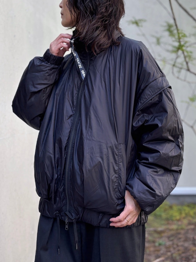 08sircus×TAION / down detachable short blouson reversible / black / S25AW-OT05