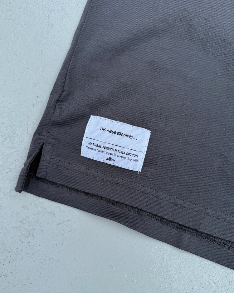 THE INOUE BROTHERS... / Boxy T-Shirt Overdye / BLACK / MEMPHIS Exclusive