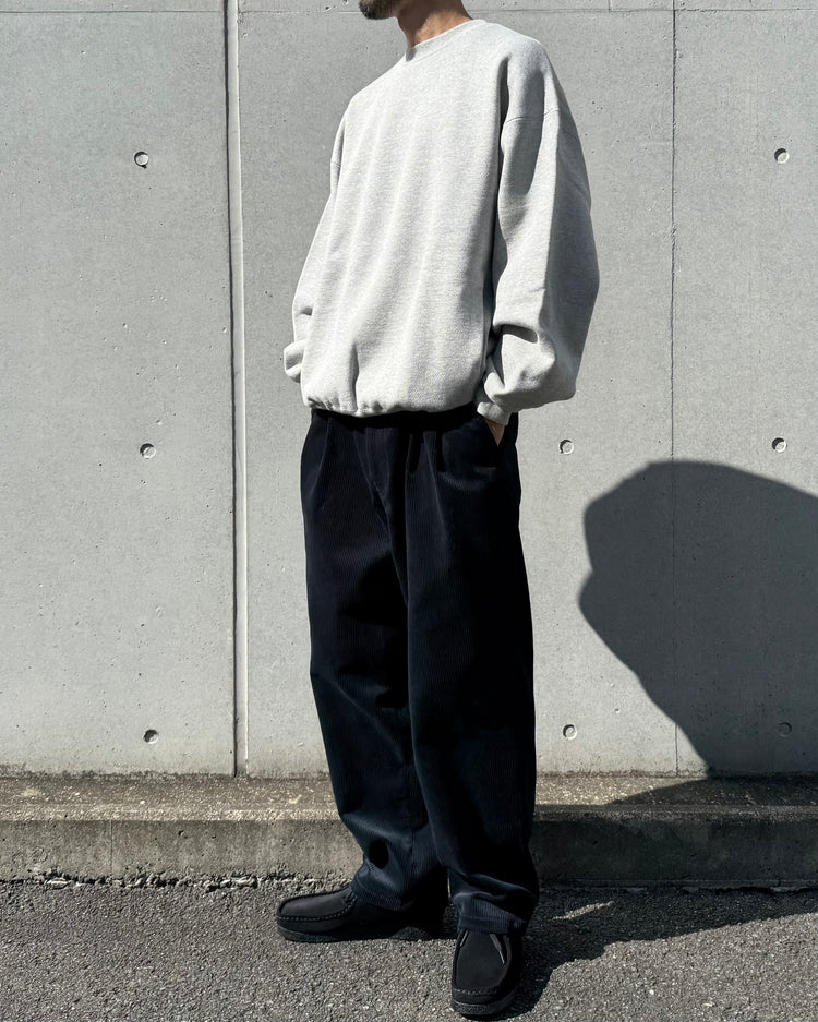 DESCENDANT / DC-3 CORDUROY TROUSERS / NAVY / 252TQDS-PTM04