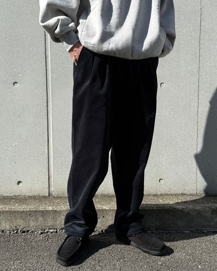DESCENDANT / DC-3 CORDUROY TROUSERS / NAVY / 252TQDS-PTM04