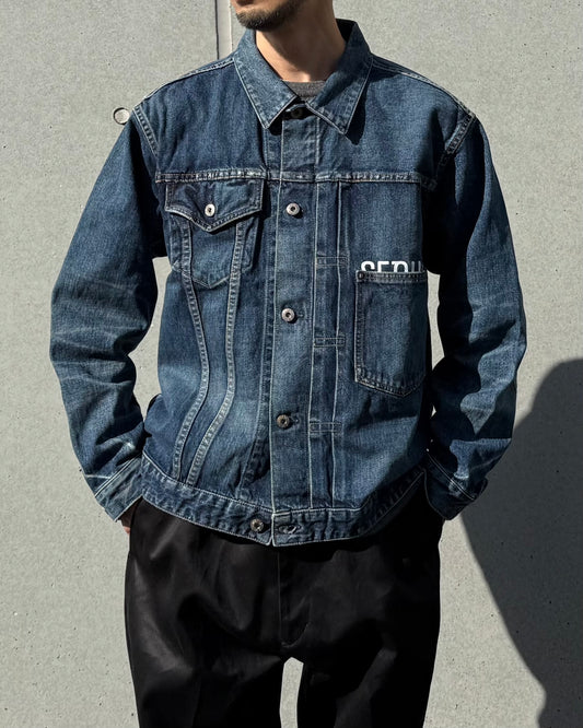 SEQUEL / FRAGMENT × SEQUEL DENIM JACKET / SQ-25AW-JK-07 / INDIGO
