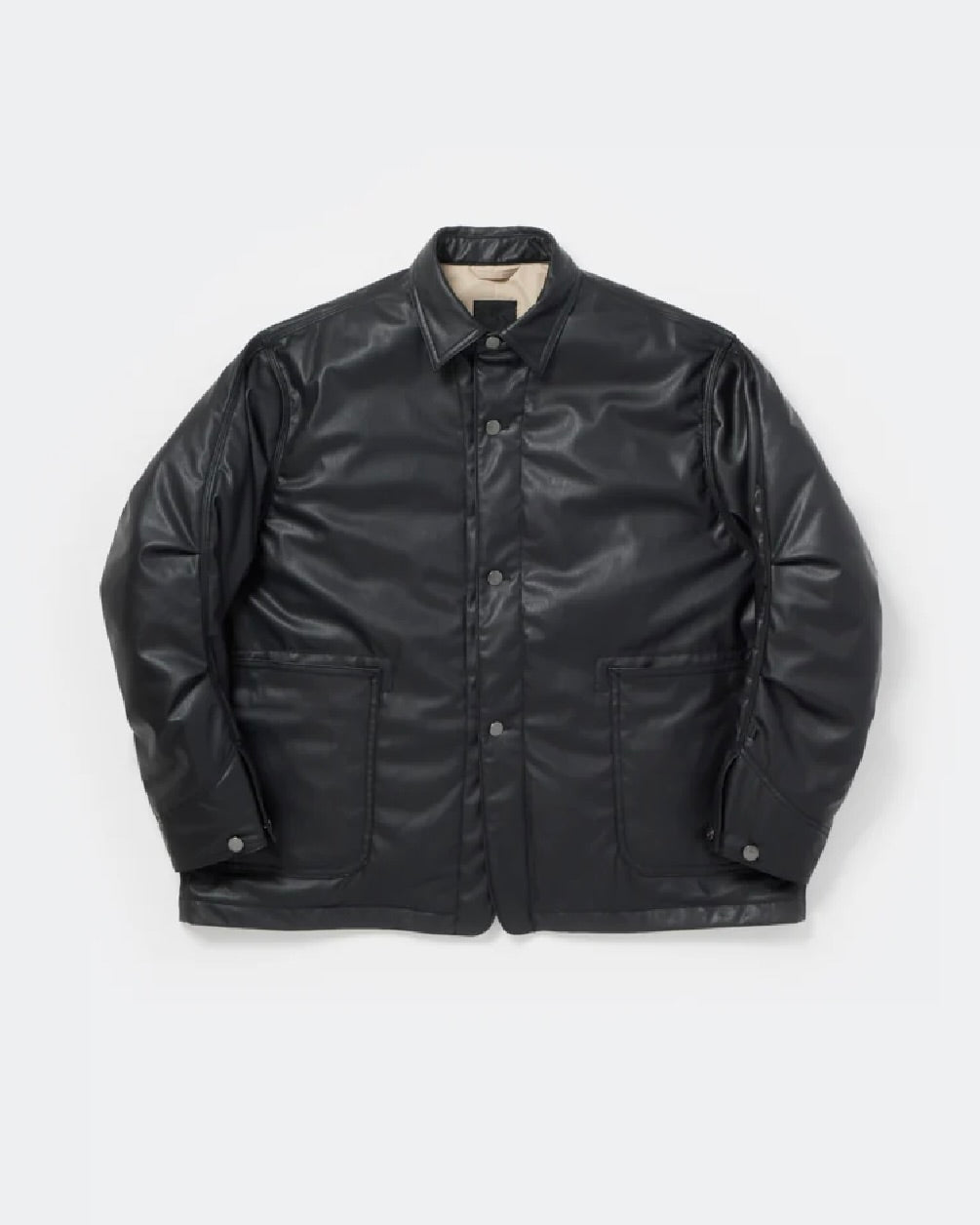 DAIWA PIER39 / TECH SYNTHETIC SKIN CHORE JACKET / BLACK / BJ-40026W