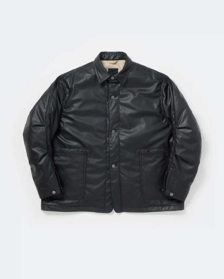 DAIWA PIER39 / TECH SYNTHETIC SKIN CHORE JACKET / BLACK / BJ-40026W