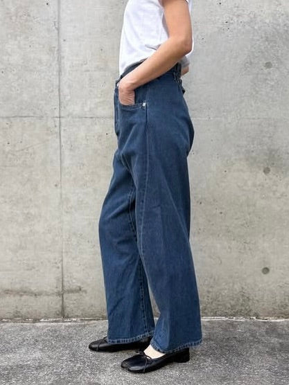 SOPHIE TALKS ABOUT THE WEATHER / BACK CINCH JEANS / INDIGO / COM-26S-DM01